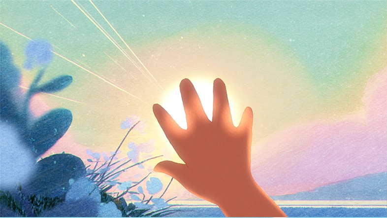 世界地球日动画镜头：触碰自然