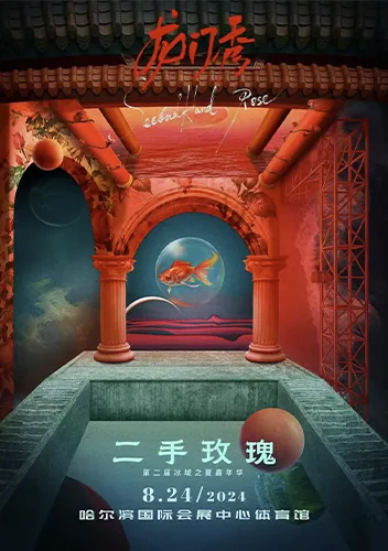 二手玫瑰《龙门秀》演唱会海报